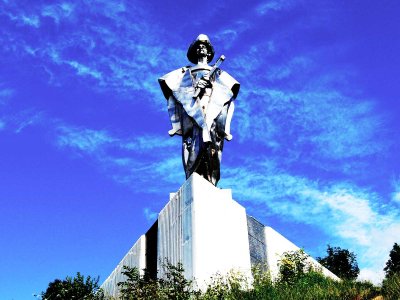 socha rodáka Juraja Jánošíka